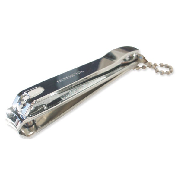 Fußnagelknipser mit Kette & Feile vernickelt, 8 cm 1 St