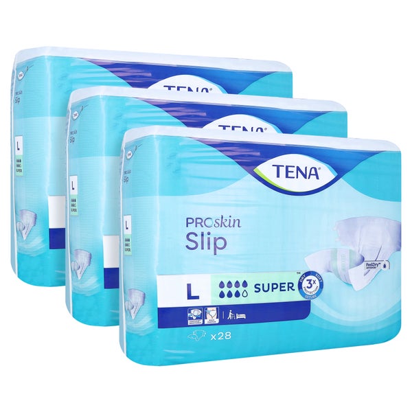 TENA ProSkin Slip Super L Inkontinenzwindeln, 28 Stück 3X28 St