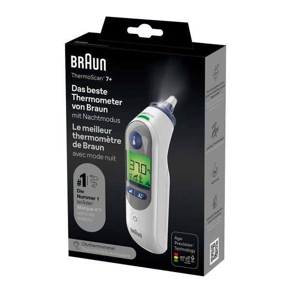 Braun Thermoscan 7+ Infrarot-Ohrthermome 1 St
