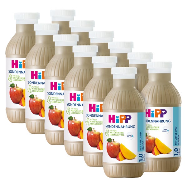 HIPP Sondennahrung Apfel-mango Kunstst.F 12X500 ml