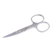 Produktabbildung: Fußnagelschere mit Mikroverzahnung gebogen rostfrei, 10 cm 1 St