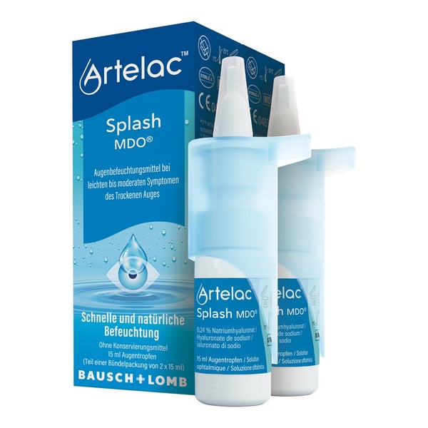 Artelac™ Splash MDO® Doppelpack 2X15 ml
