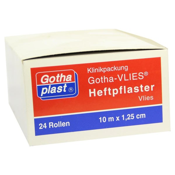 Gothaplast Heftpfl.vlies 1,25 cmx10 m 24 St
