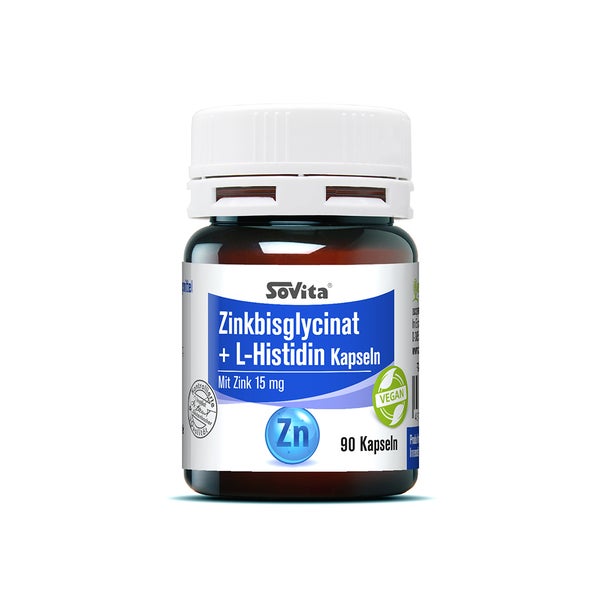 Sovita Zinkbisglycinat + L-Histidin 90 St