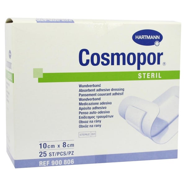 Cosmopor Steril Wundverband 8x10 cm 25 St