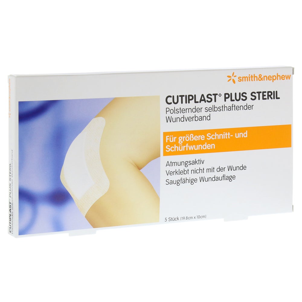 Cutiplast Plus Steril 10x19,8 cm Verband 5 St