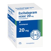 ESCITALOPRAM HEXAL 20 mg Filmtabletten Dose 100 St