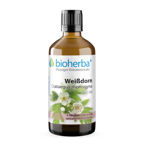 Bioherba Weißdorn Crataegus monogyna Tropfen Tinktur 50 ml