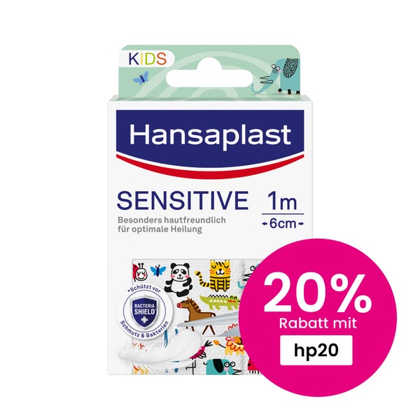 Hansaplast Sensitive Kinder Pflaster 6 c 1 St