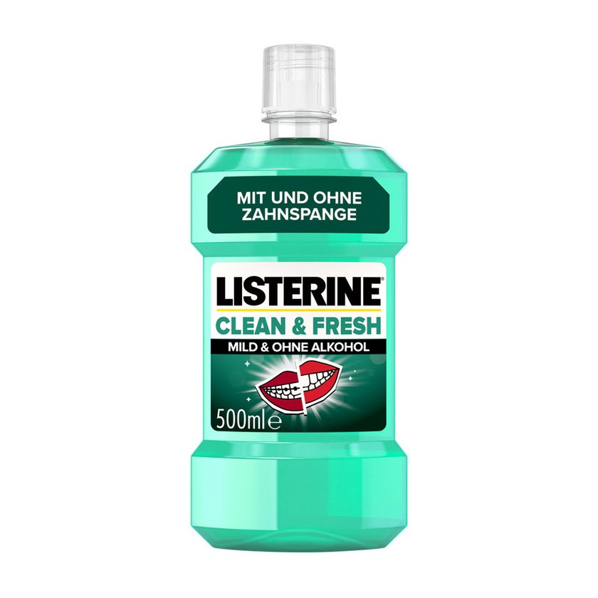 LISTERINE Clean & Fresh 500 ml, 500 ml online kaufen | DocMorris