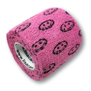 Produktabbildung: LisaCare selbstklebender Verband - Smiley Rosa - 5cm x 4,5cm 1 St