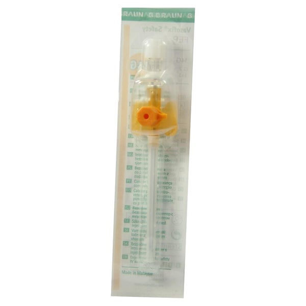 B.Braun Vasofix Safety Braunüle 50 Stück - 14 G, 2,2 mm orange, 50 mm Stichlänge 1 St