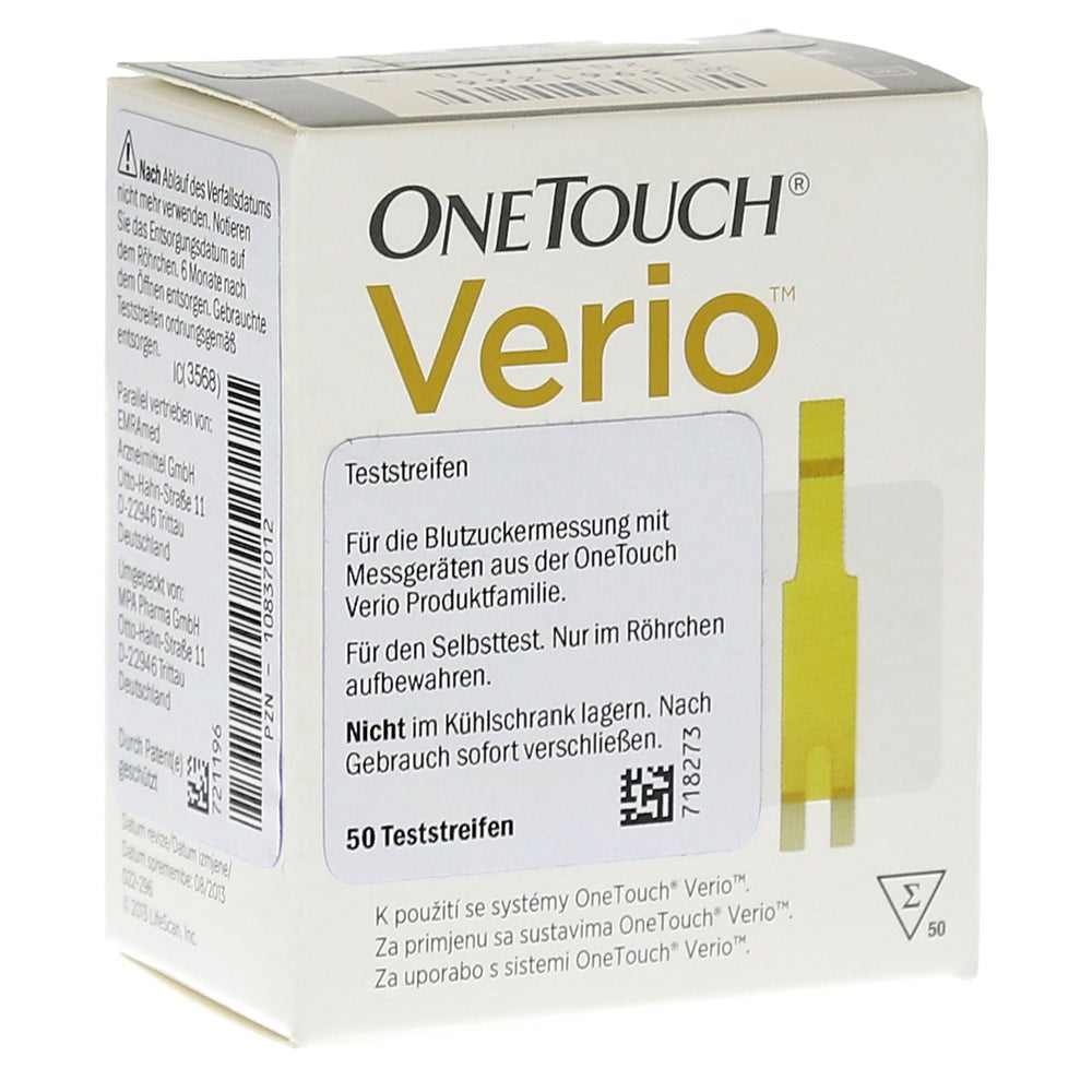 ONE Touch Verio Teststreifen 50 St