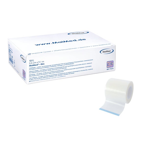 MaiMed® film Rollenpflaster wasserfest - 5,00 cm x 9,1 m 6 Stück 6 St