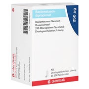 BECLOMETASON Glenmark Dosieraerosol 250 µg/Sprü.St 2 St