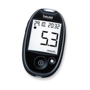 Beurer Blutzuckermessgerät GL 44 mmol/l Black / Schwarz 1 St