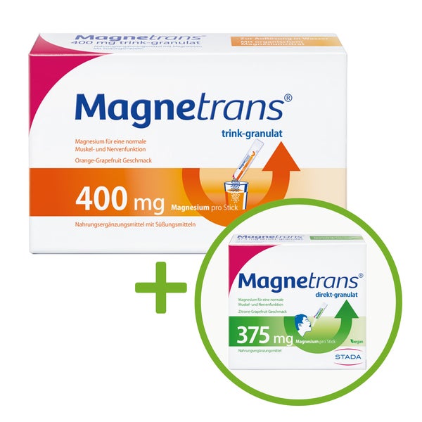 Magnetrans 400mg Magnesium trink-granulat 50X5,5 g