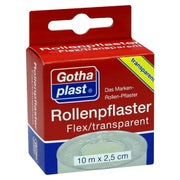 Rollenpflaster Flex 2,5 cmx10 m trp.Euro 1 St