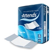 Produktabbildung: Attends Cover-Dri Plus Schutzunterlagen 80 x 170 cm 30 St