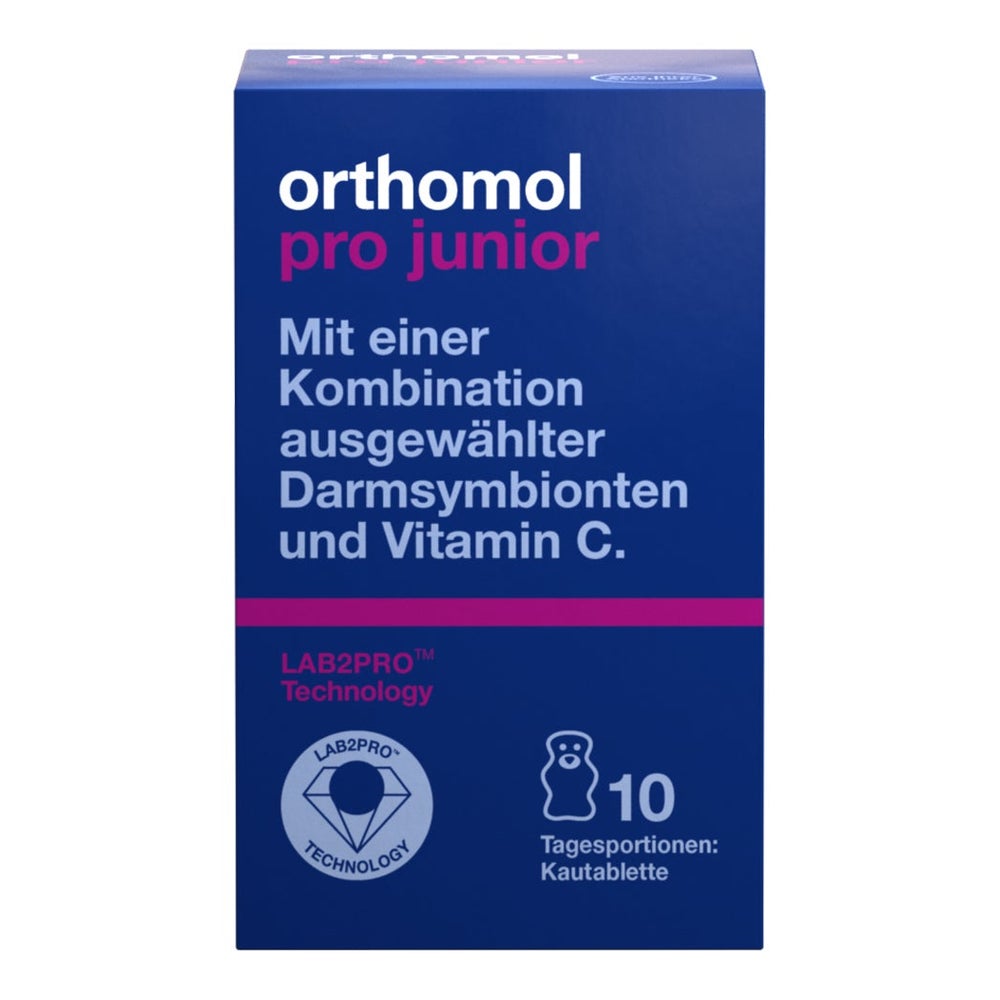 Orthomol Pro junior Kautabletten Erdbeere 10 St