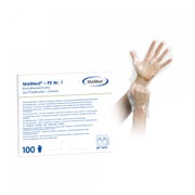 MaiMed® PE Handschuhe aus Polyethylen 100 Stck. - Herren 100 St