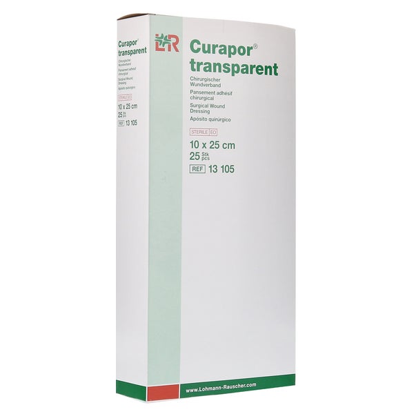 Curapor Wundverband Steril transparent 1 25 St
