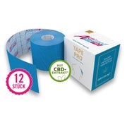 TAPE PRO mit 10% CBD hellblau 12 St