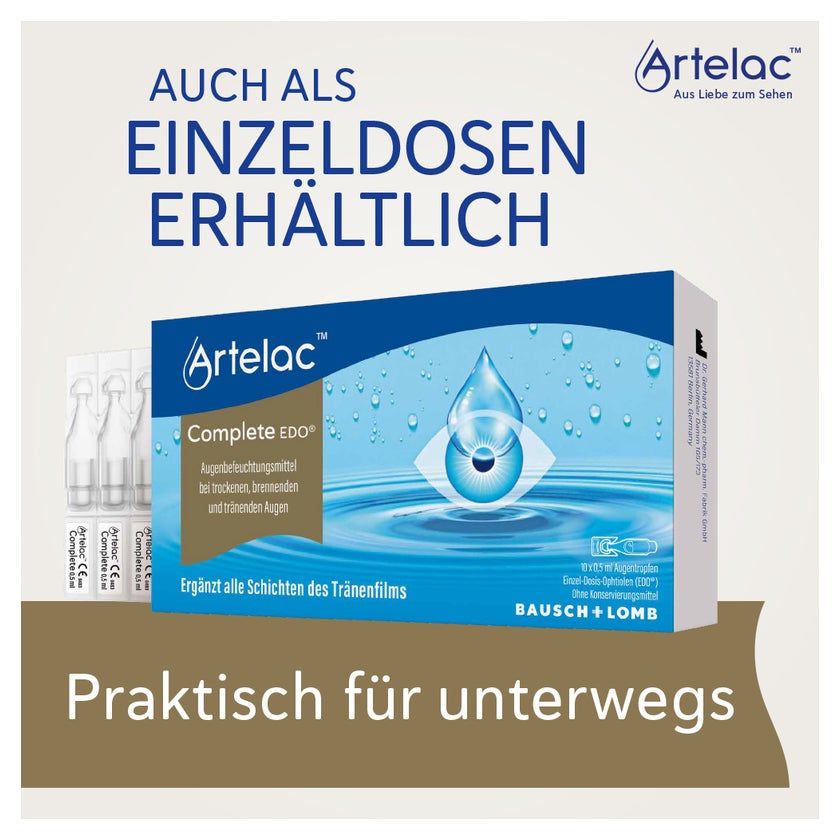 Artelac Complete MDO Augentropfen 2X10 ml