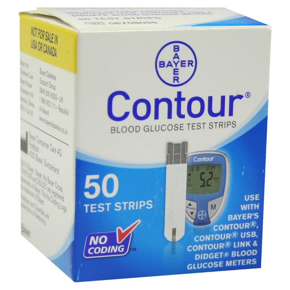 Contour Sensoren Teststreifen 50 St