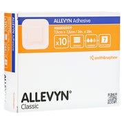 Allevyn Adhesive 7,5x7,5 cm haftende Wun 10 St