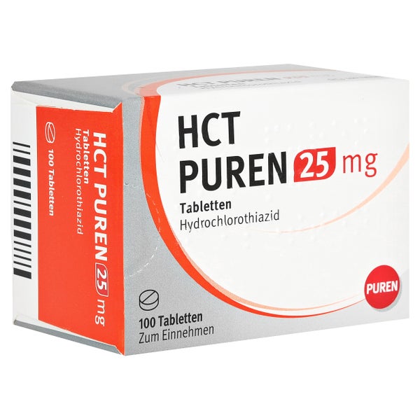 HCT Puren 25 mg Tabletten 100 St