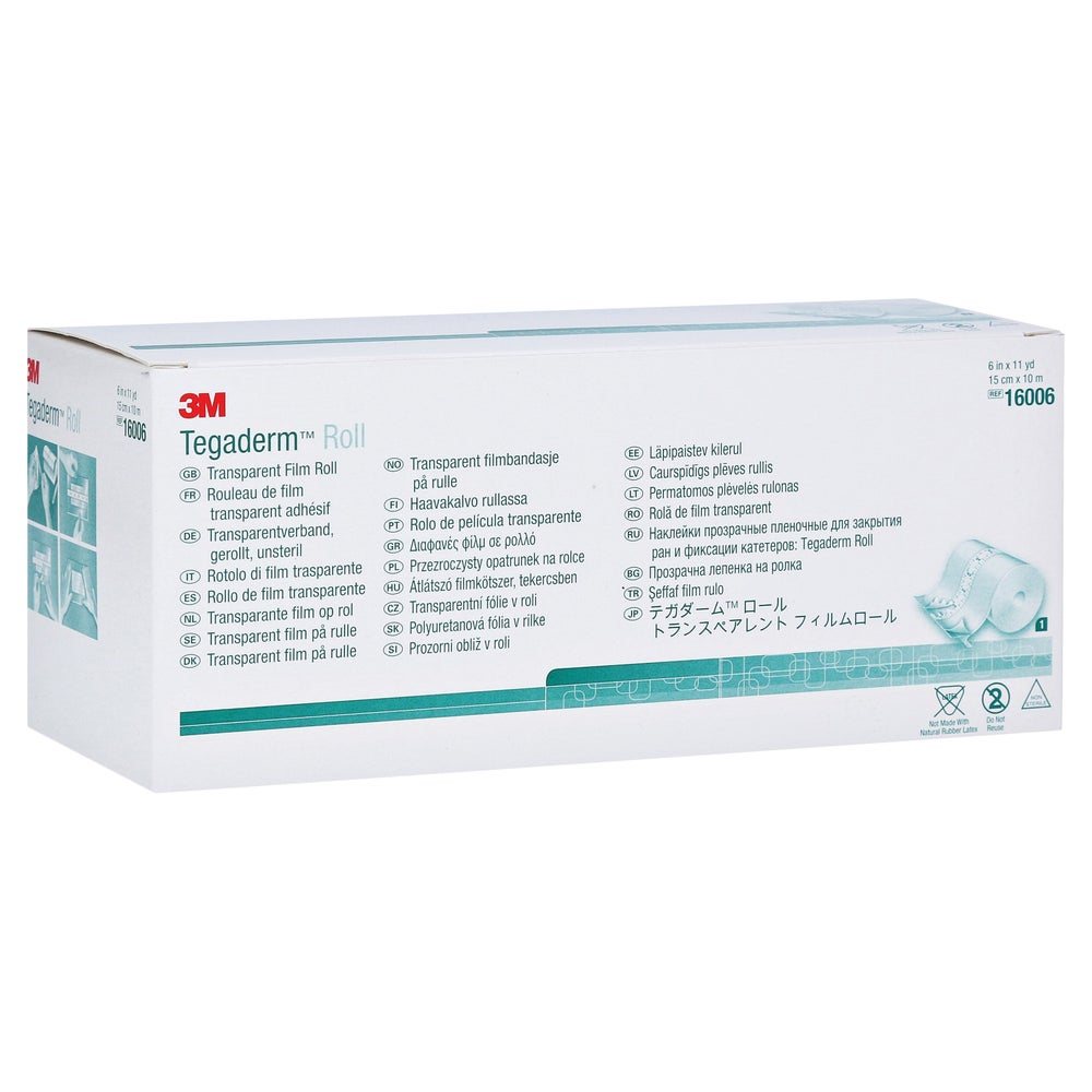 3M Tegaderm Roll Transparentverband unsteril - 15 cm x 10 m 1 St