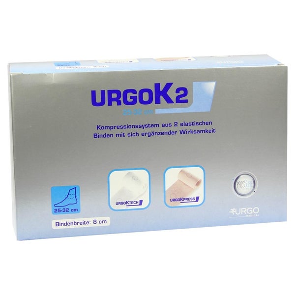 Urgok2 Kompr.syst.8cm Knöchelumf.25-32cm 1 St