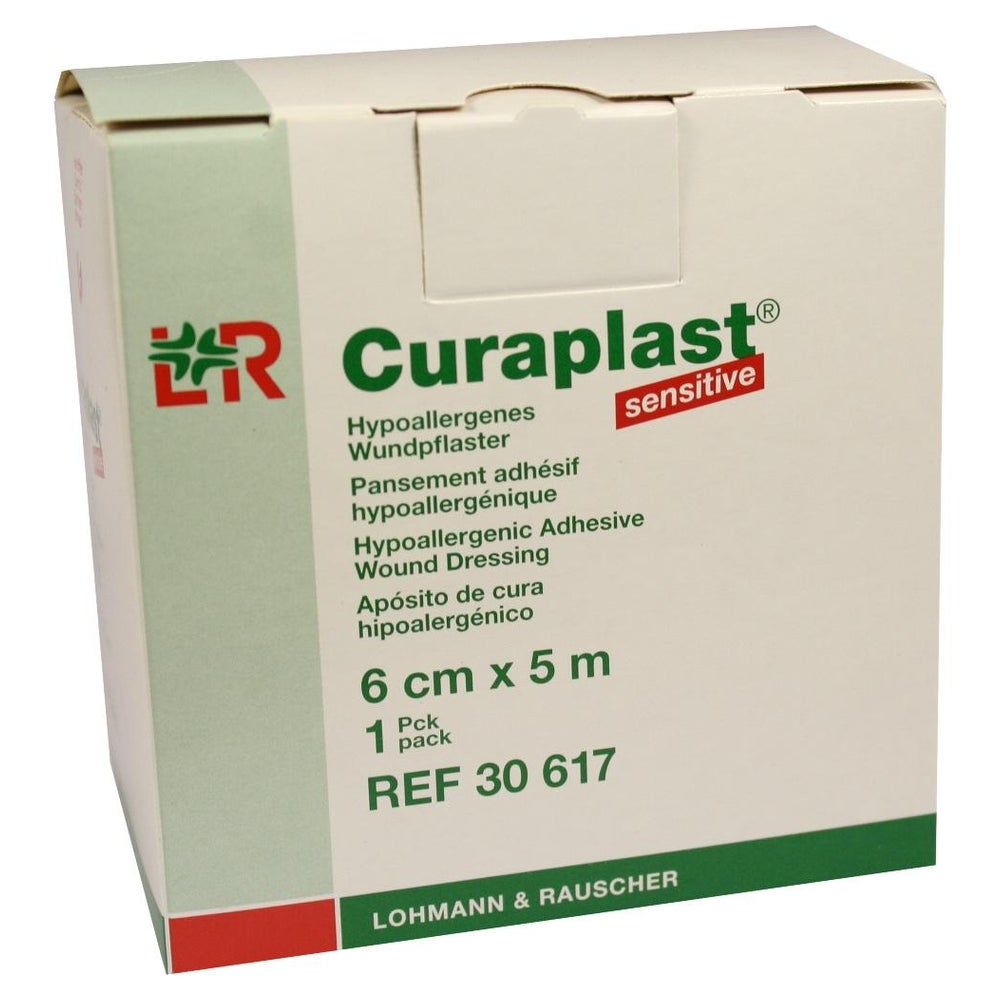 Curaplast Wundschnellverband sensitiv 6 cm x 5 m 1 St
