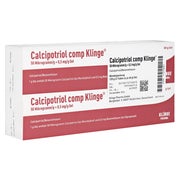 CALCIPOTRIOL comp Klinge 50 µg/g + 0,5 mg/g Gel 2X60 g