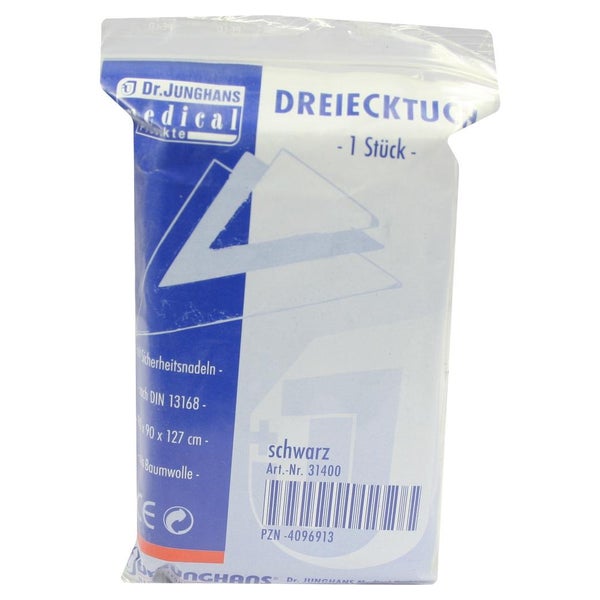 Dreiecktuch Schwarz 90x90x127 31400 1 St