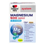 Produktabbildung: Doppelherz Magnesium 500 Depot system Ta 60 St