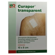 Produktabbildung: Lohmann Rauscher Curapor transparent Wundverband steril 5 Stück - 10 x 8cm 5 St