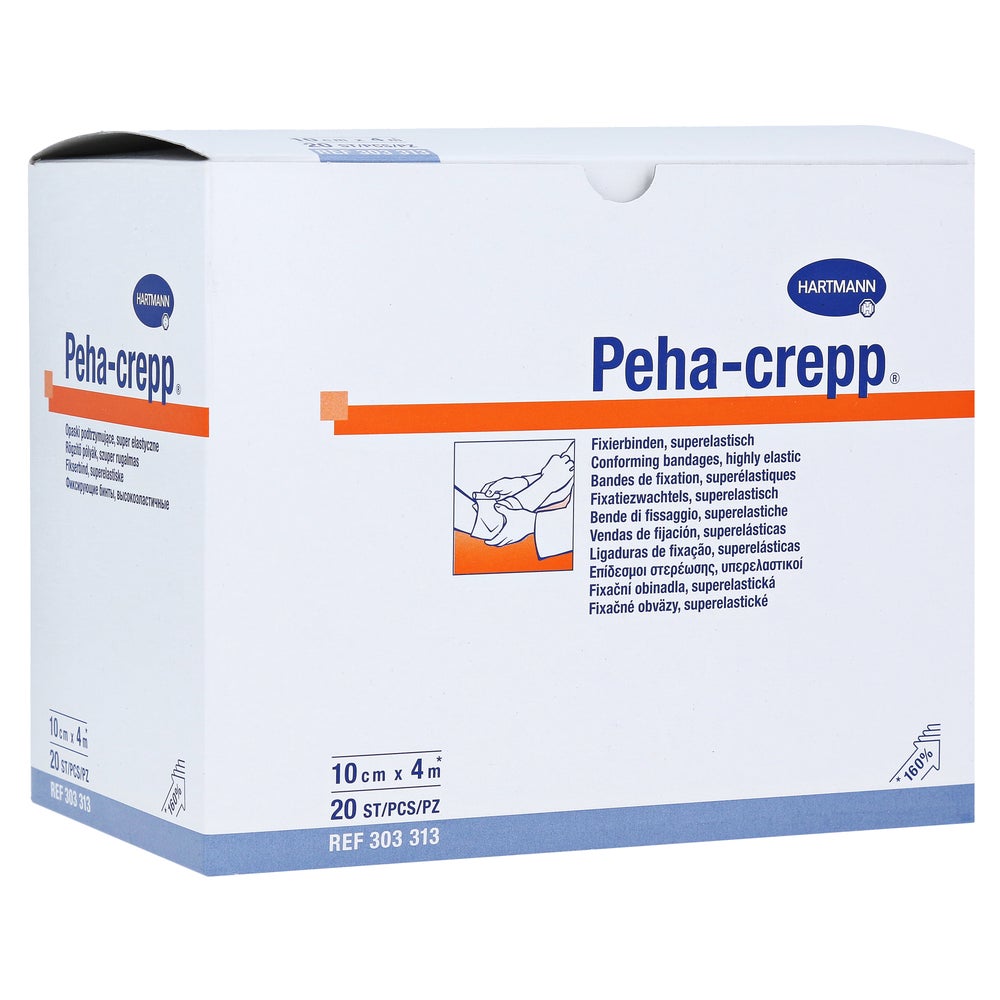 PEHA Crepp Fixierbinde 10 cmx4 m 20 St