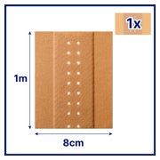 Hansaplast Classic Pflaster 8cm x1 m 1 St