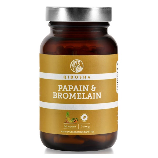 Papain & Bromelain Enzyme 160 Mg/kapsel 90 St