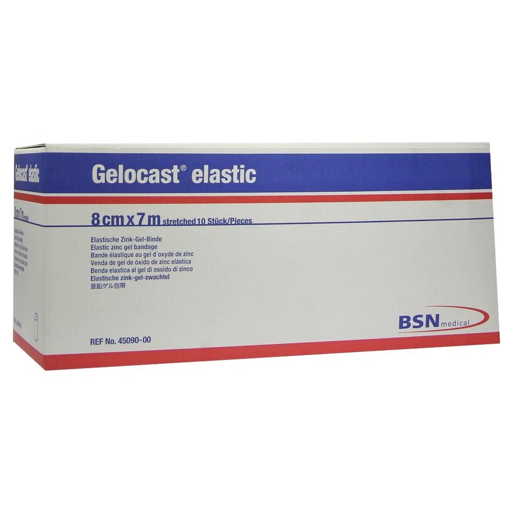 Gelocast Elastic Zink-gel-binde 8 cmx7 m 10 St