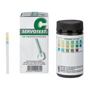 Servotest Diagnose Urinteststreifen für PH, Glucose, Protein 100 St