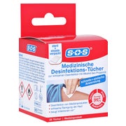 SOS Medizinische Desinfektionstücher 20 St