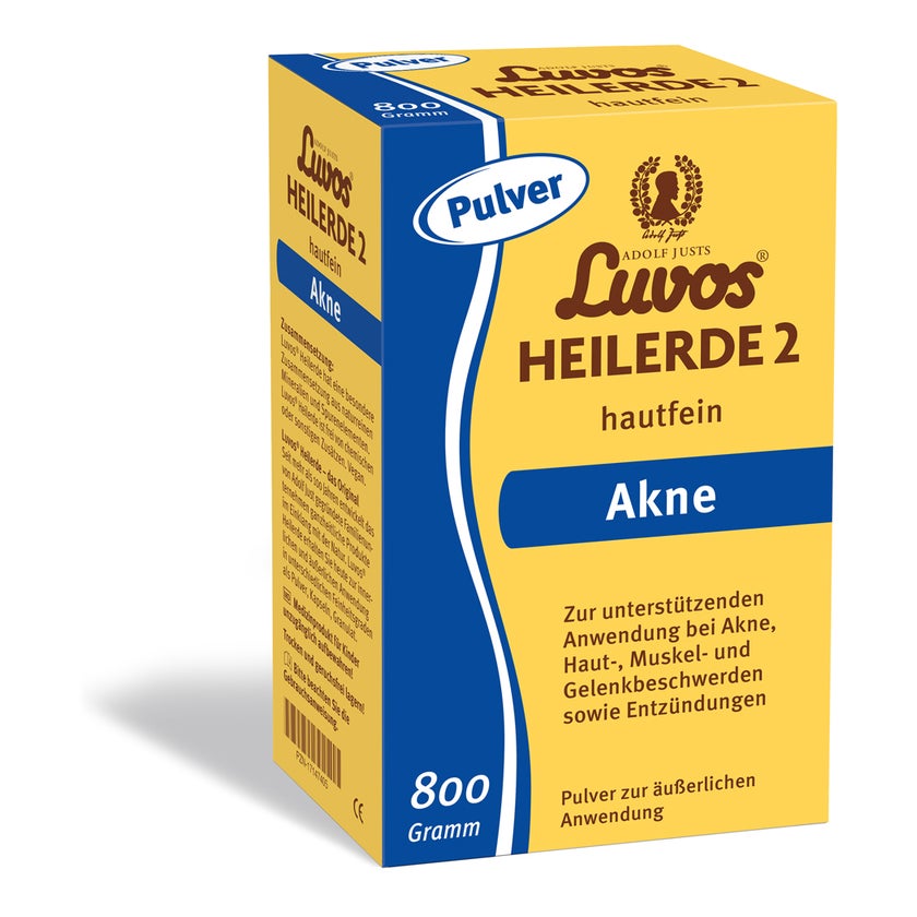 Luvos-Heilerde 2 hautfein Pulver 480 g, 480 g online kaufen 