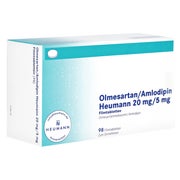 OLMESARTAN/Amlodipin Heumann 20 mg/5 mg Filmtabl. 98 St