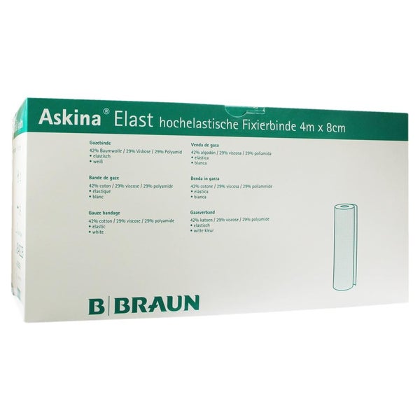 Askina Elast Binde 8 cmx4 m lose 100 St