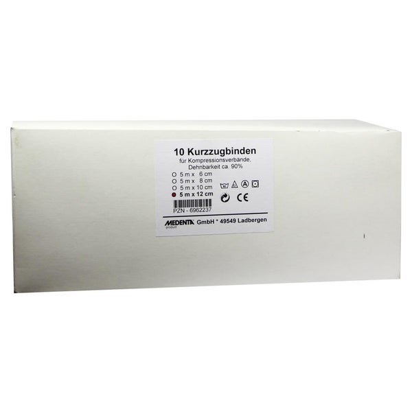 Kurzzugbinde 12 cmx5 m 10 St
