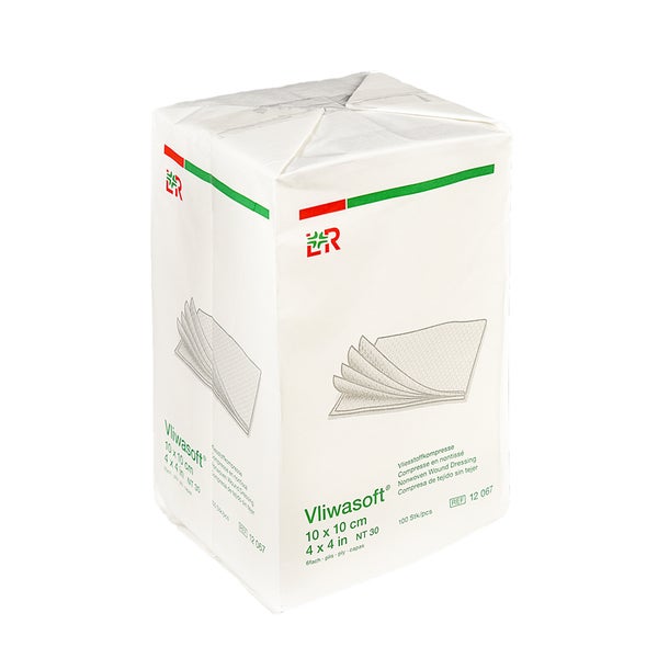 Vliwasoft Vlieskompressen Unsteril 10x10 100 St