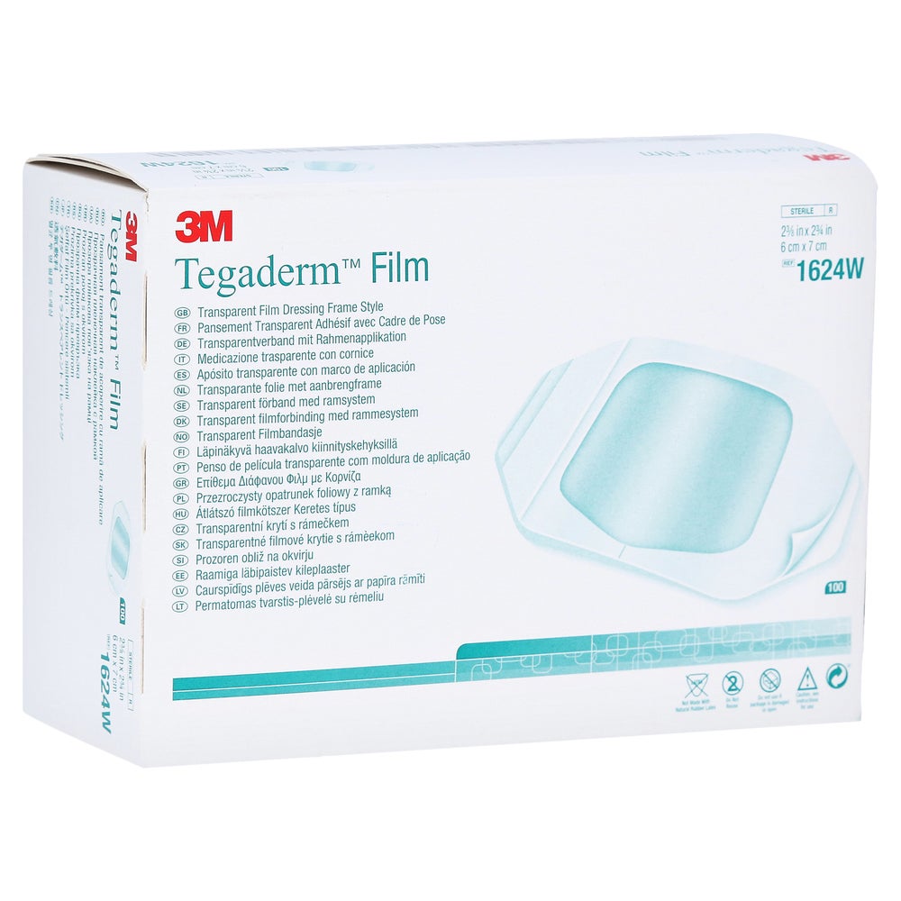 Tegaderm 3M Film 6x7 cm 1624W 100 St